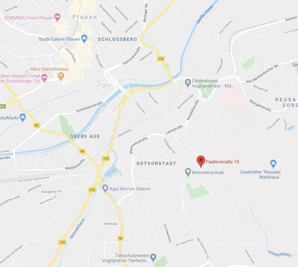 Apartament Vorbeischauen In Plauen 2 Zewnętrze zdjęcie
